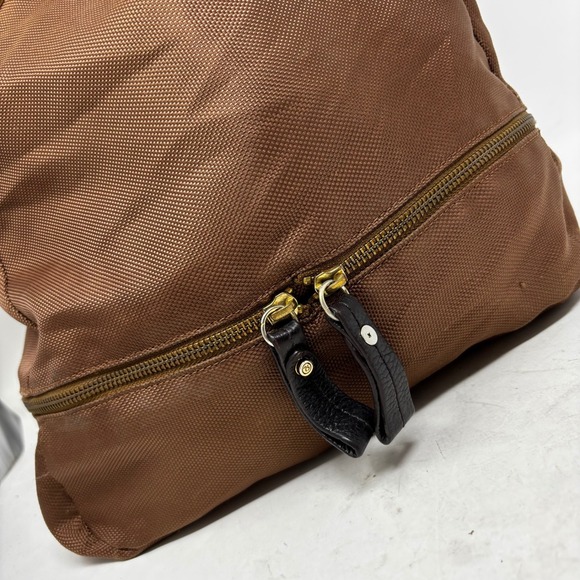 JPK Paris 75 Expandable Shoulder Bag Gold Tone Hardware Leather‎ Straps Brown - Picture 6 of 14